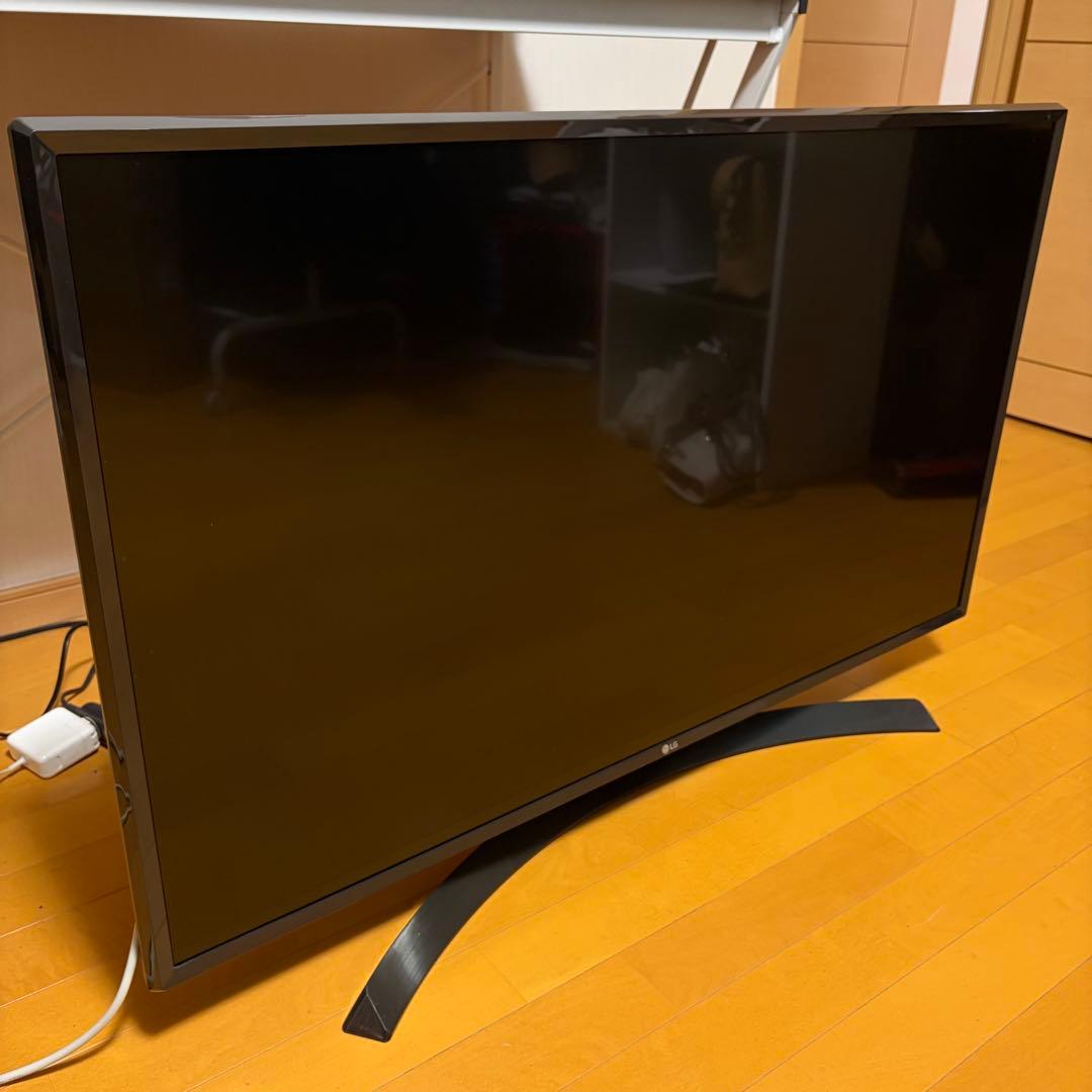 ジャンク LG 43型4K液晶テレビ43UJ630A 送料込み