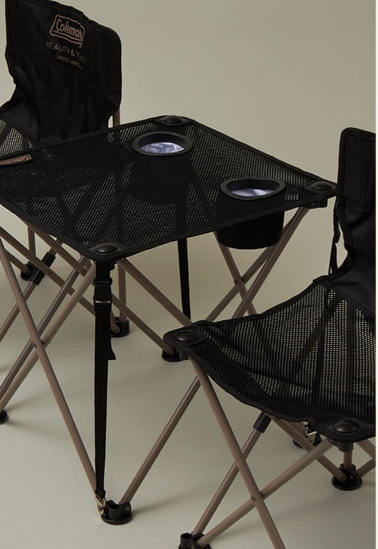 美品　ビューティ＆ユース ユナイテッドアローズ コンパクトチェアテーブルセット