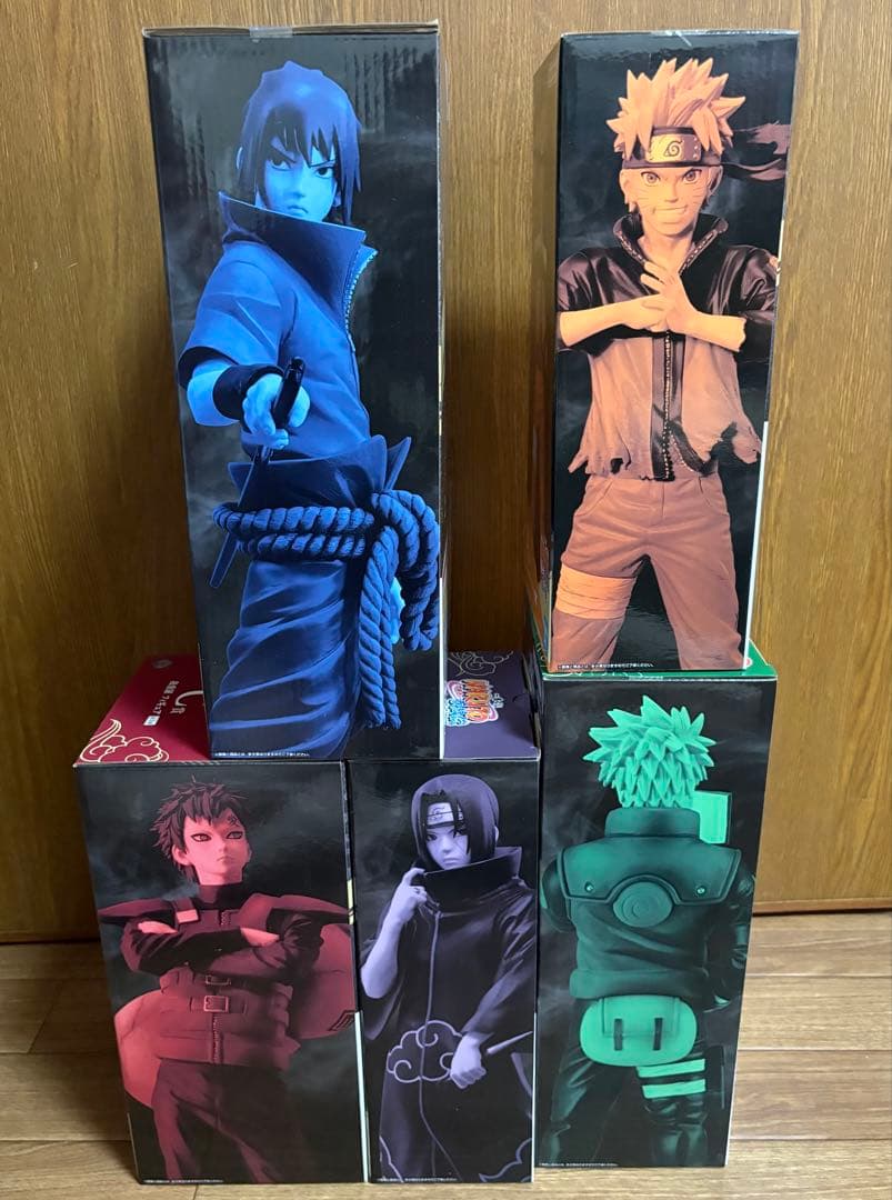 NARUTO ナルト 一番くじ 忍ノ絆 フィギュア コンプ ラスワン