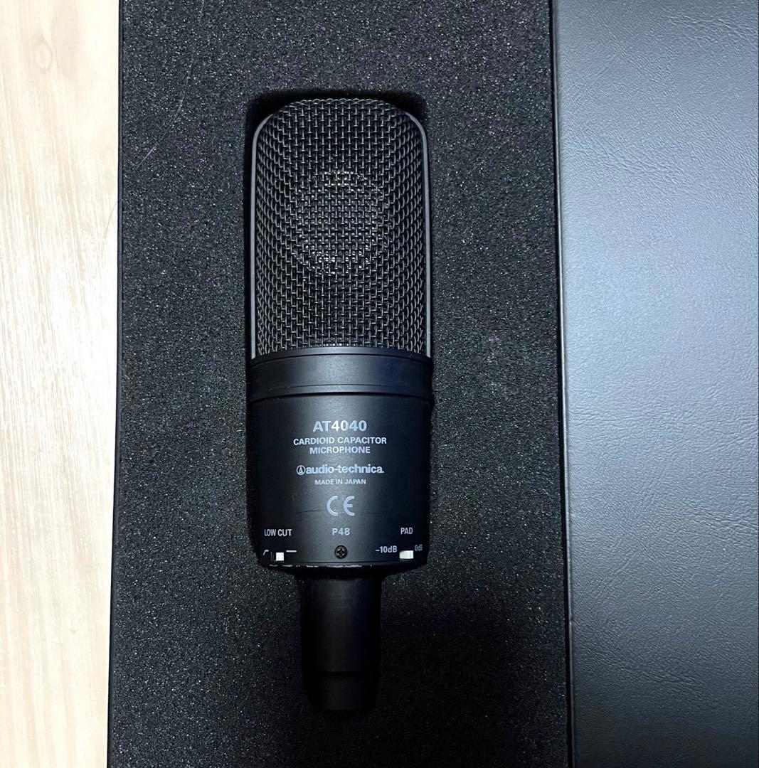 Audio-Technica コンデンサーマイク ブラック AT4040
