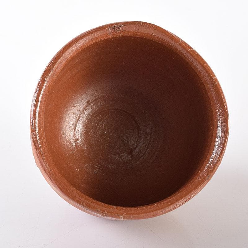 備前焼　人間国宝　藤原雄作　酒杯　共布　共箱　C　7570