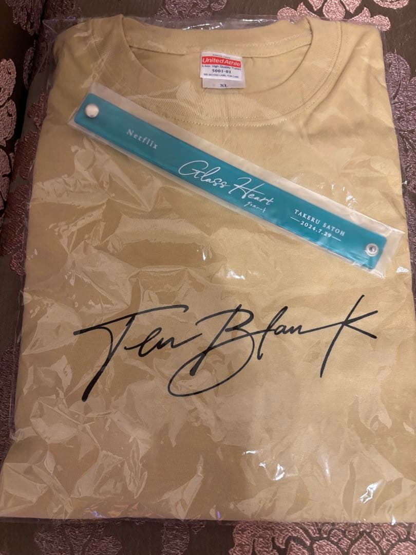 Glass Heart　エキストラ　Tシャツ　リストバンド　TENBLANK