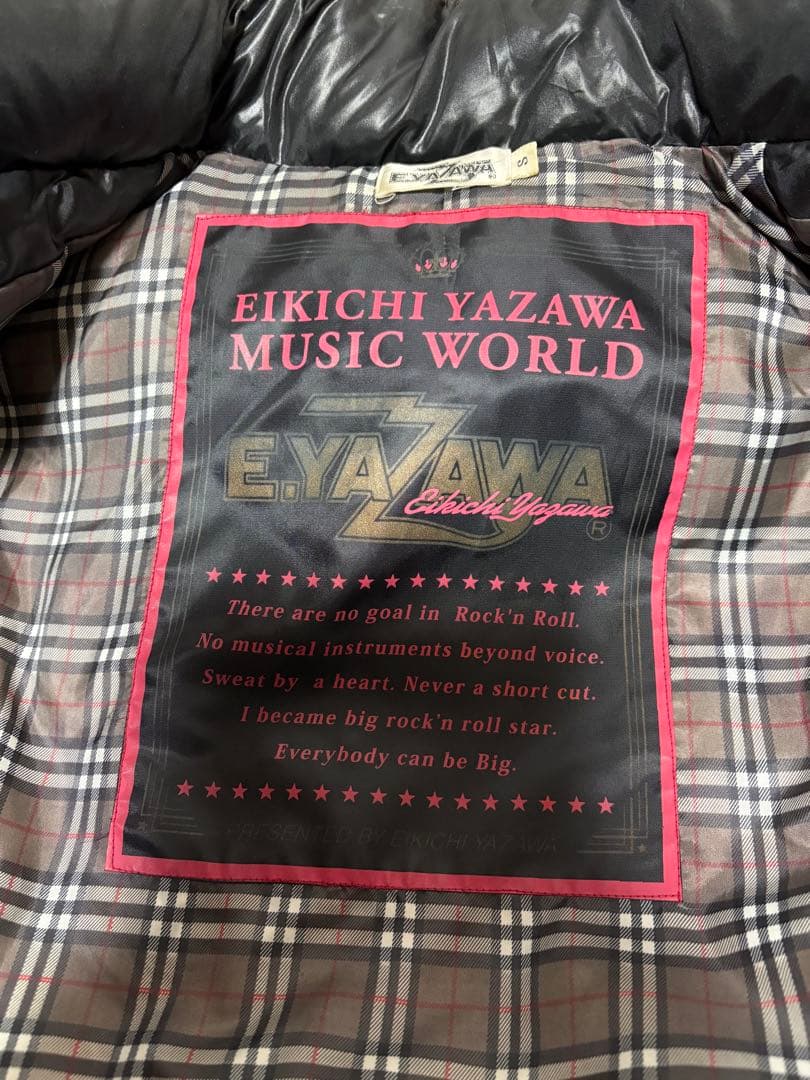 矢沢永吉☆ダウンジャケット　Sサイズ