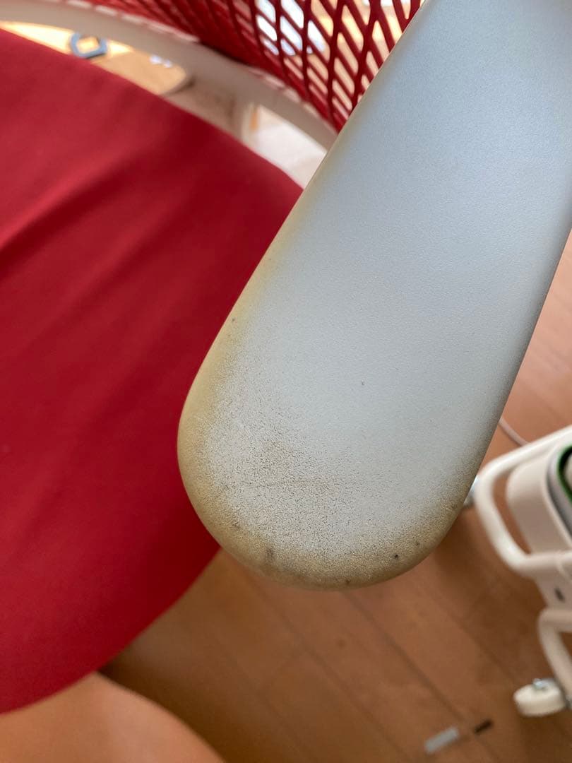 セイルチェア　赤　グレー