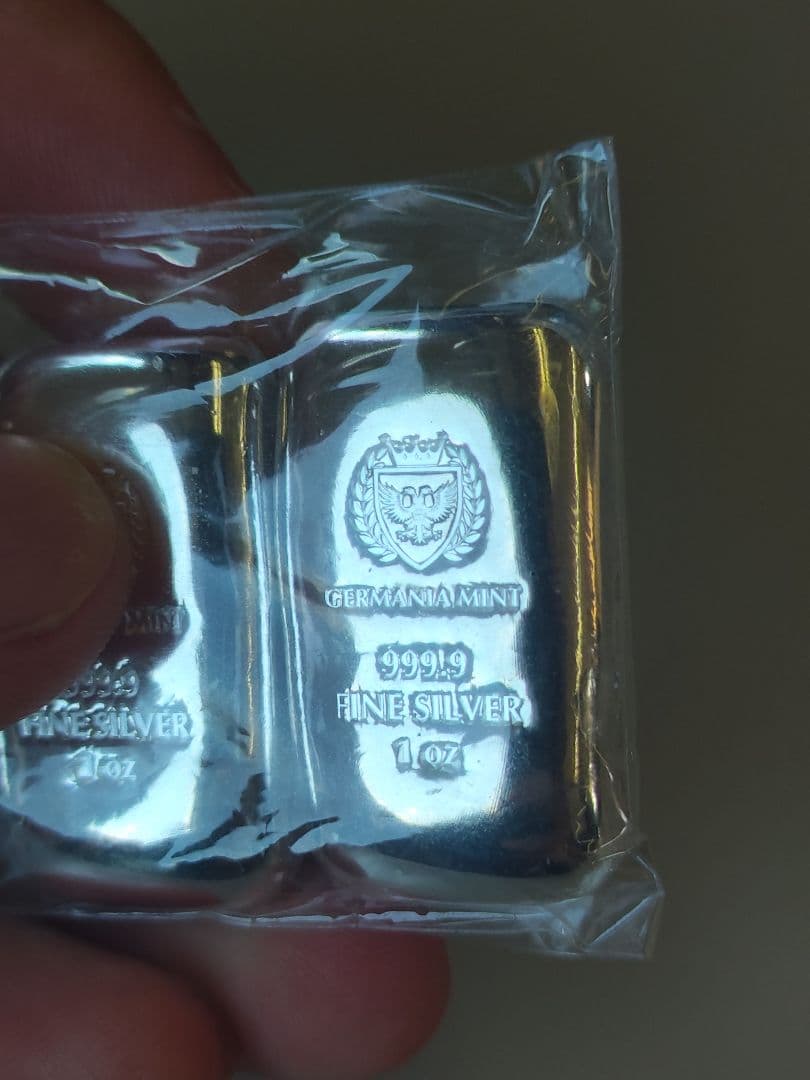 ポーランド 純銀塊 99.99%