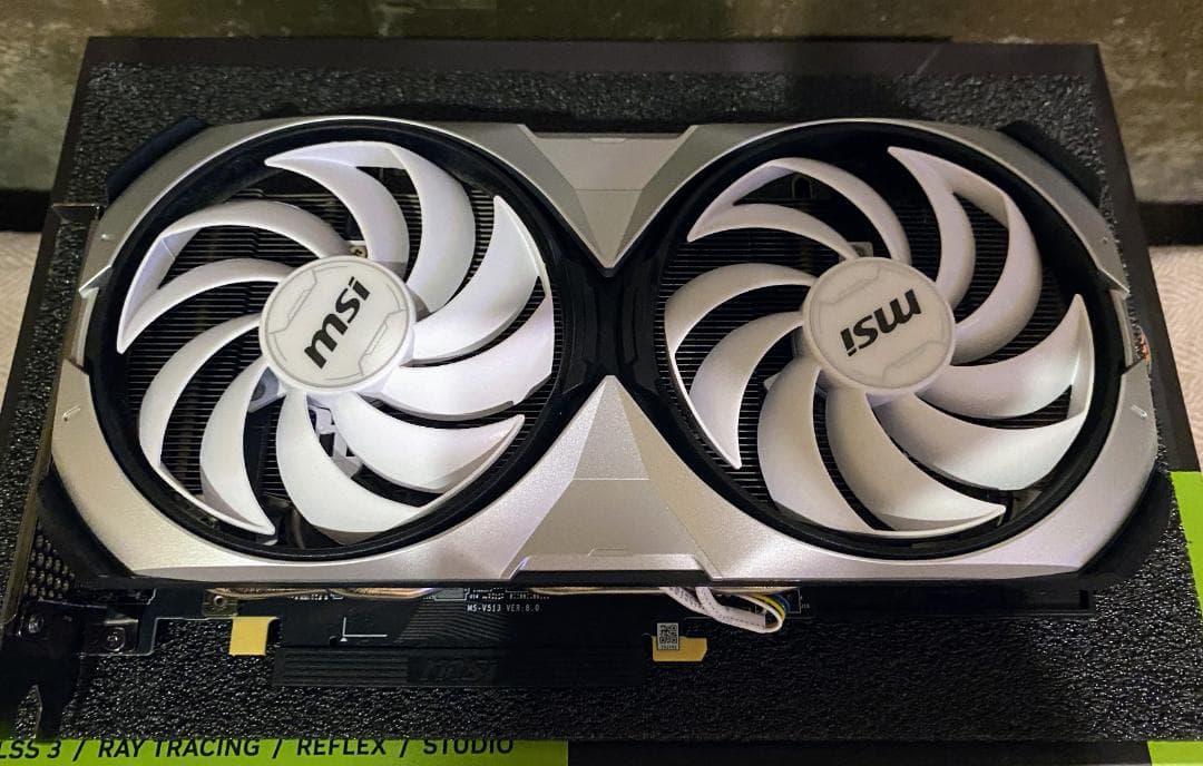 グラフィックボード・グラボ・ビデオカード MSI VENTUS 2X GeForce RTX 4070 Ti