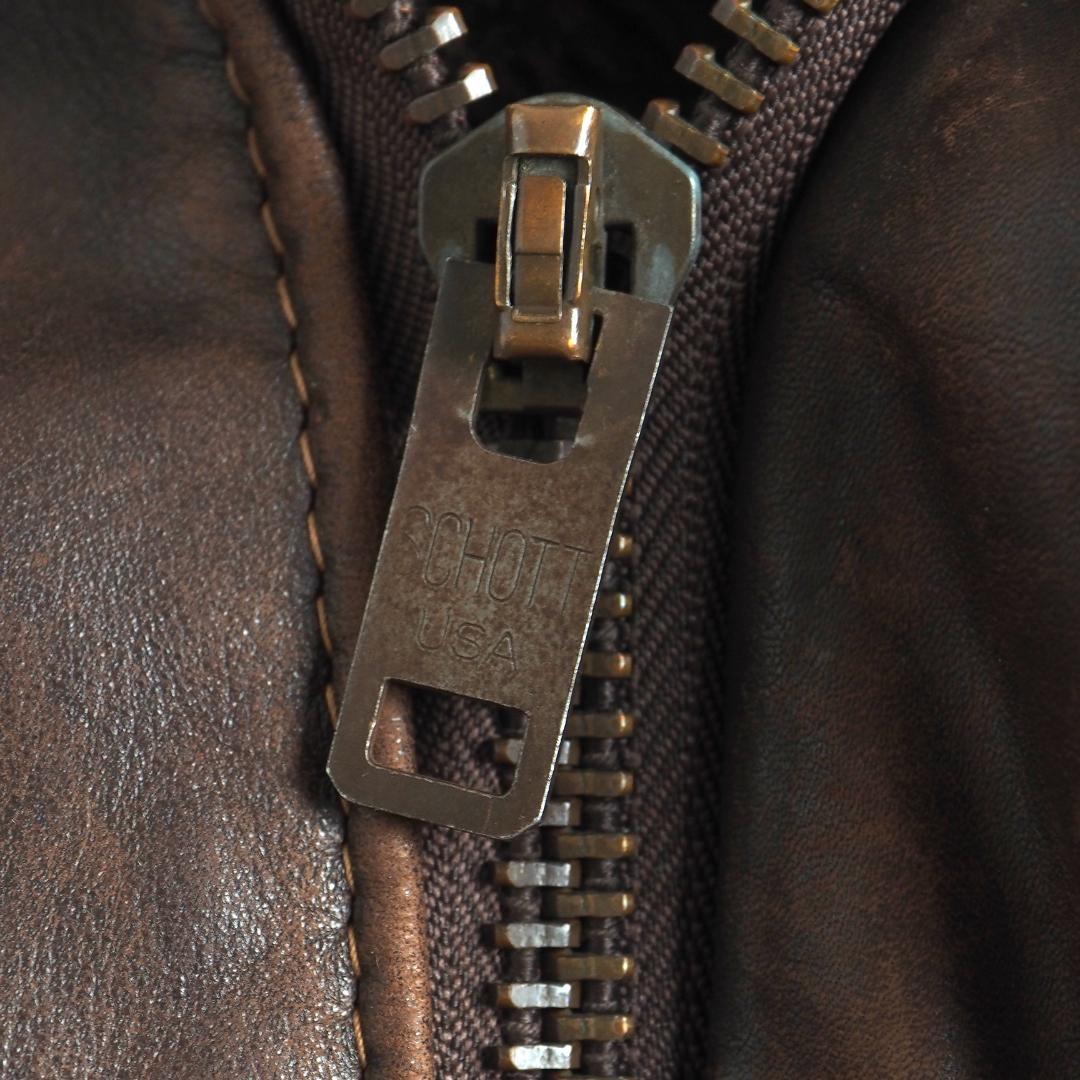 Schott　ショット　size40　レザージャケット　A-2　ライナー付き
