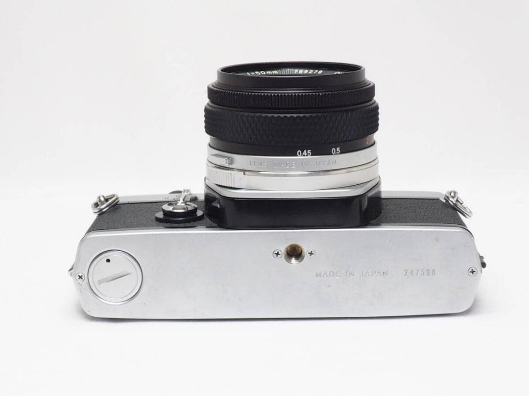 OLYMPUS OM-1 F.ZUIKO 50mm F1.8 《 露出計稼働