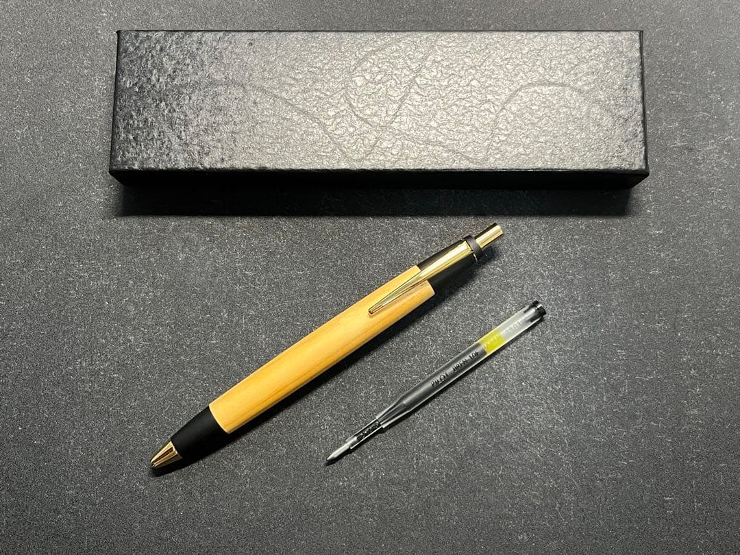 野原工芸　ウッドヒル隠岐　木のボールペン　スタンダード　隠岐の黒松