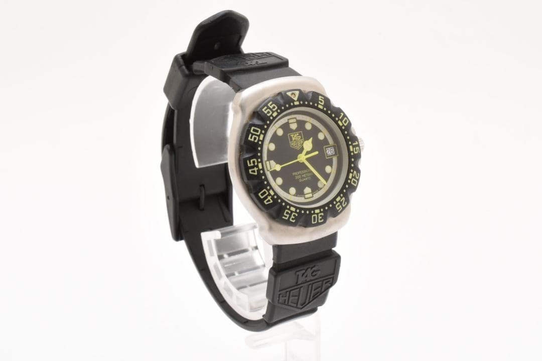 TAG HEUER 376.513 FORMULA1 ブラック イエロー 稼働