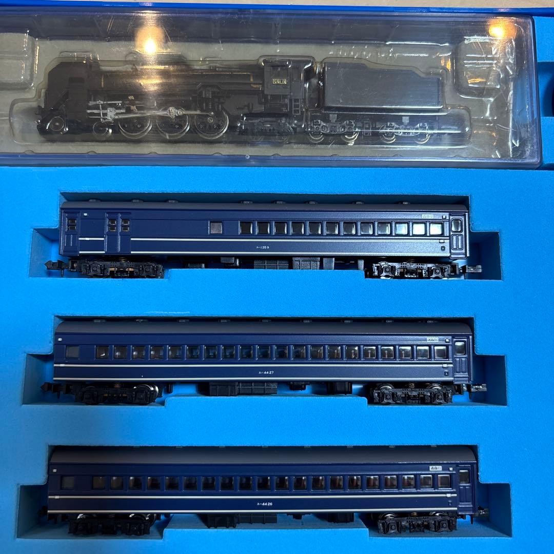 Nゲージ マイクロエース　a-5250 C61蒸気機関車　はつかり　7両セット