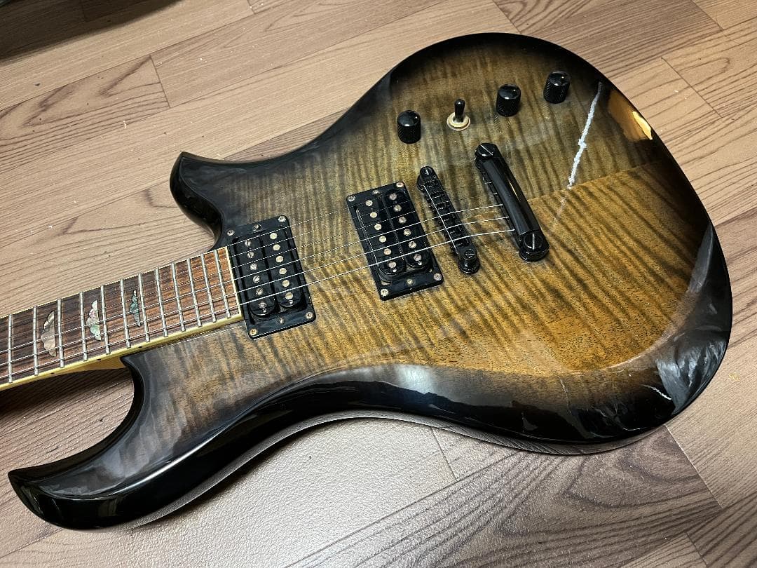 B.C.RICH イーグル ギター Eagle シースルーブラウンサンバースト