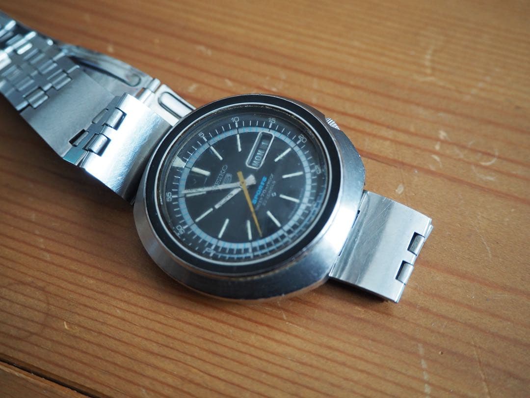 セイコー　SEIKO セイコースポーツ　セイコー5 当時もの　ヴィンテージ