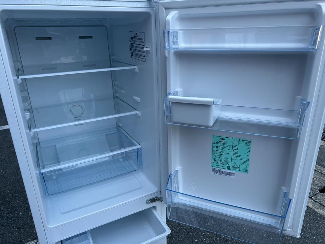 【福岡市限定】冷蔵庫 ハイセンス 2024年 162L【安心の3ヶ月保証】