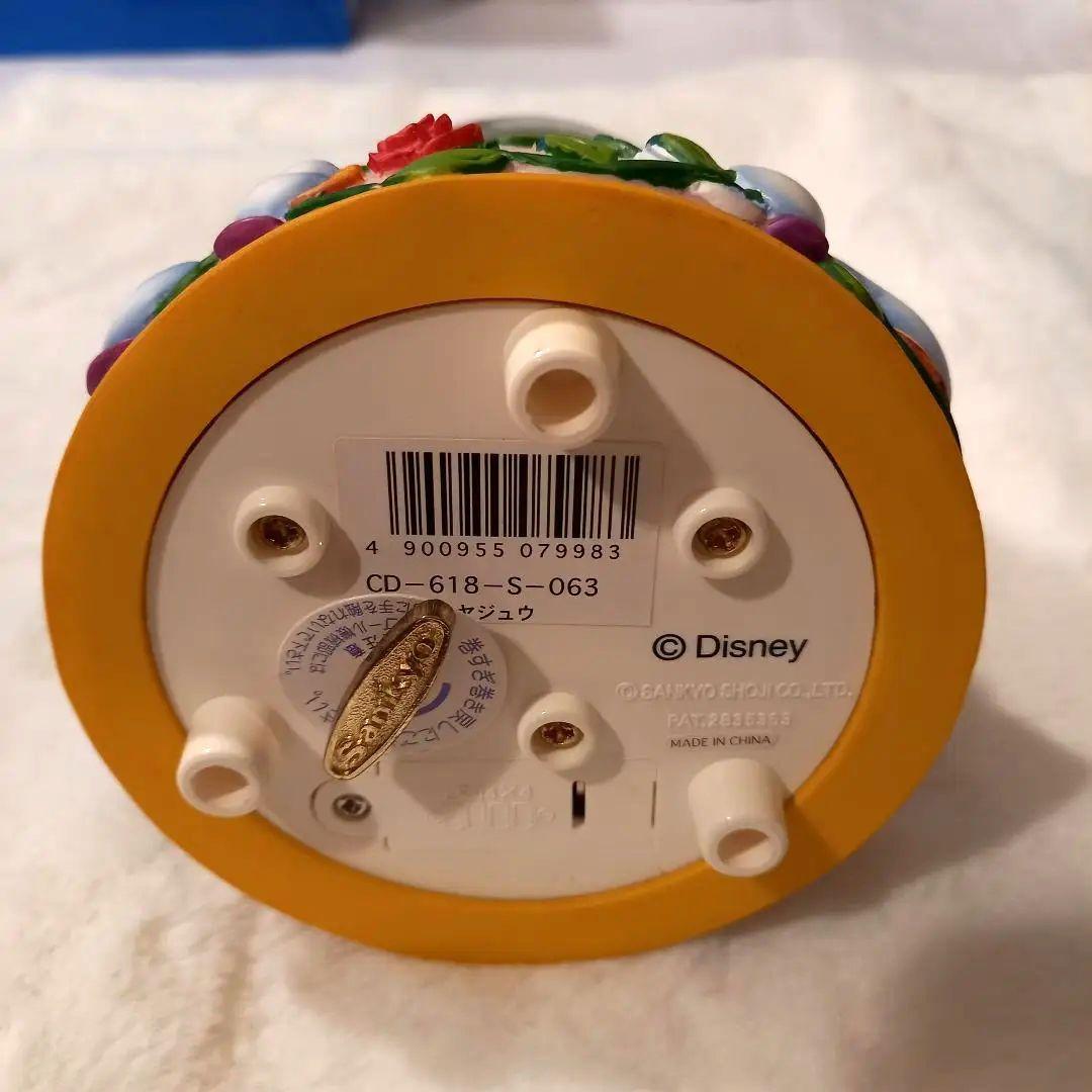 【動作確認済】美女と野獣　スノードーム　陶器　オルゴール　廃盤品　ディズニー