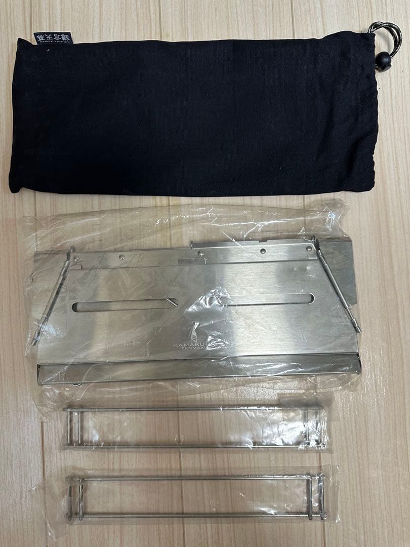 鎌倉天幕 SOLOIST HOMURA 焚き火台 たき火台　Tシャツ付き