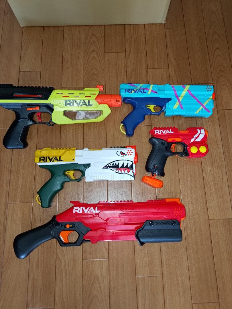 ナーフ　ライバル　５本セット