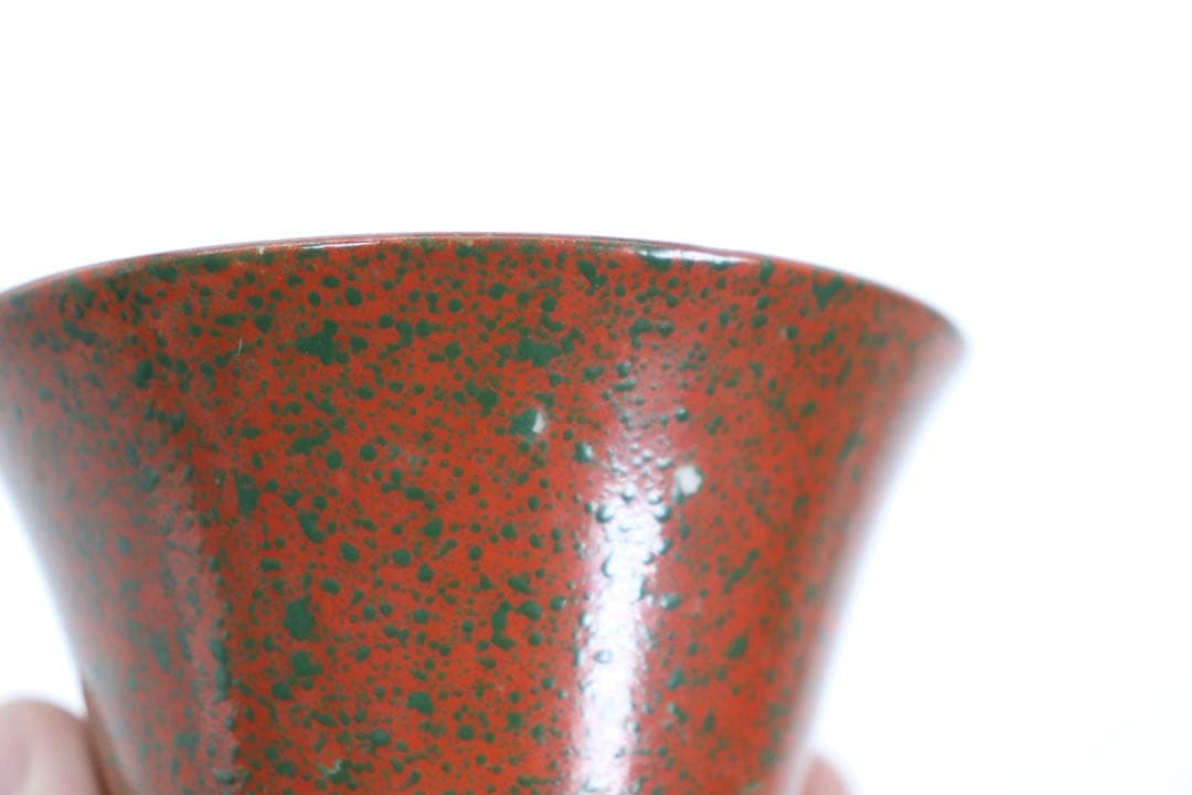 中国　清時代　窯変釉　湯呑み　送料込み250527