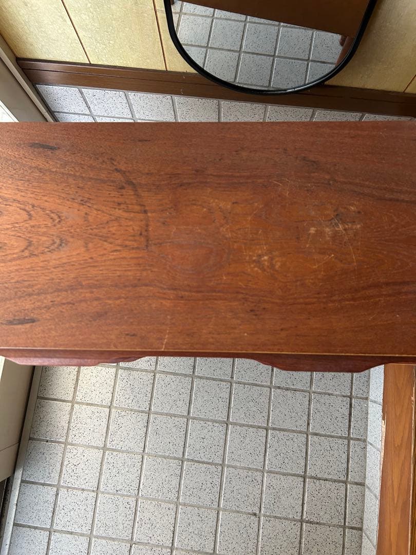 デンマークビンテージ木製キャビネット 3段 チーク材