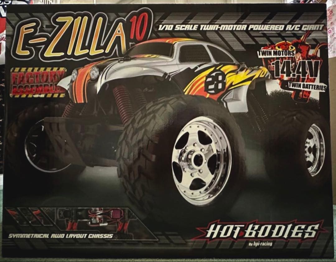 HPI★E-ZILLA 10 1/10スケール オフロードRCカー