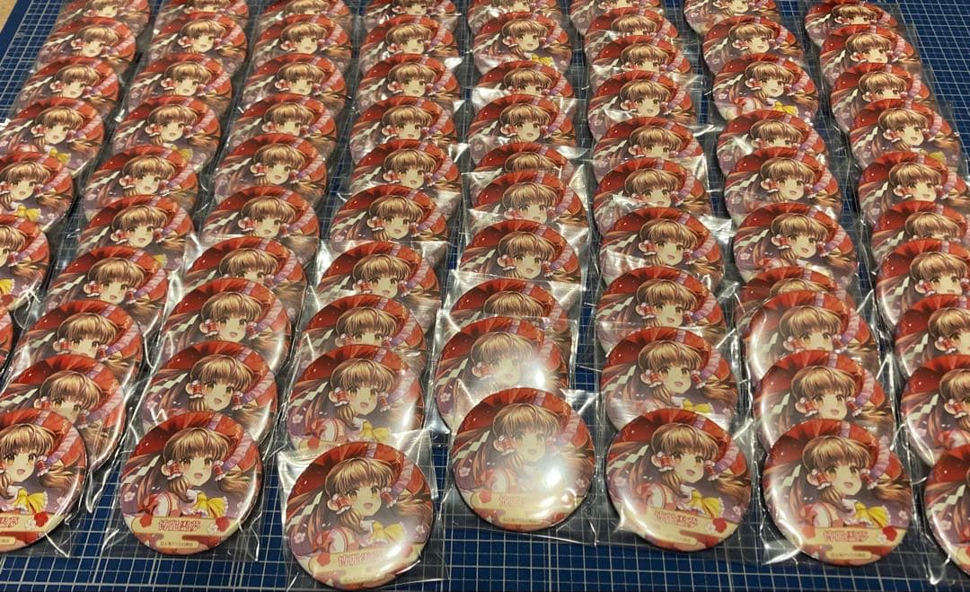 博麗霊夢 缶バッジ 54枚