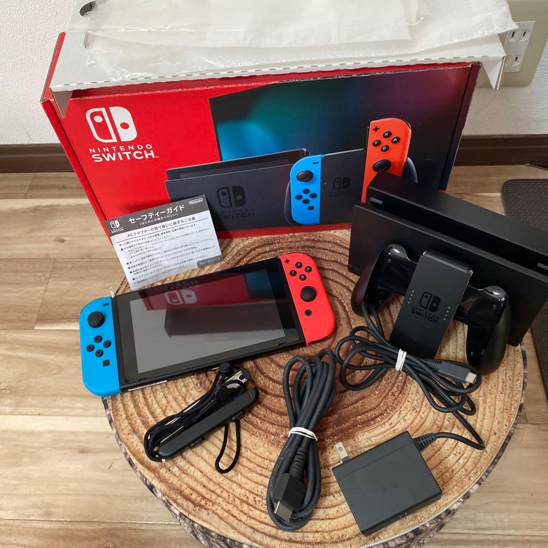 Nintendo Switch ニンテンドースイッチ本体　ネオン ③