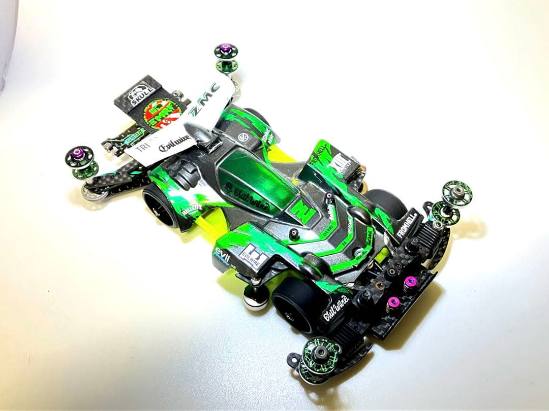 mirechin ミニ四駆　完成品　ネオトライダガーzmc