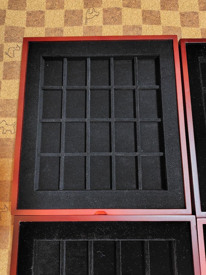 ZIPPOコレクションケース 木箱6段120個収納ケース中古品