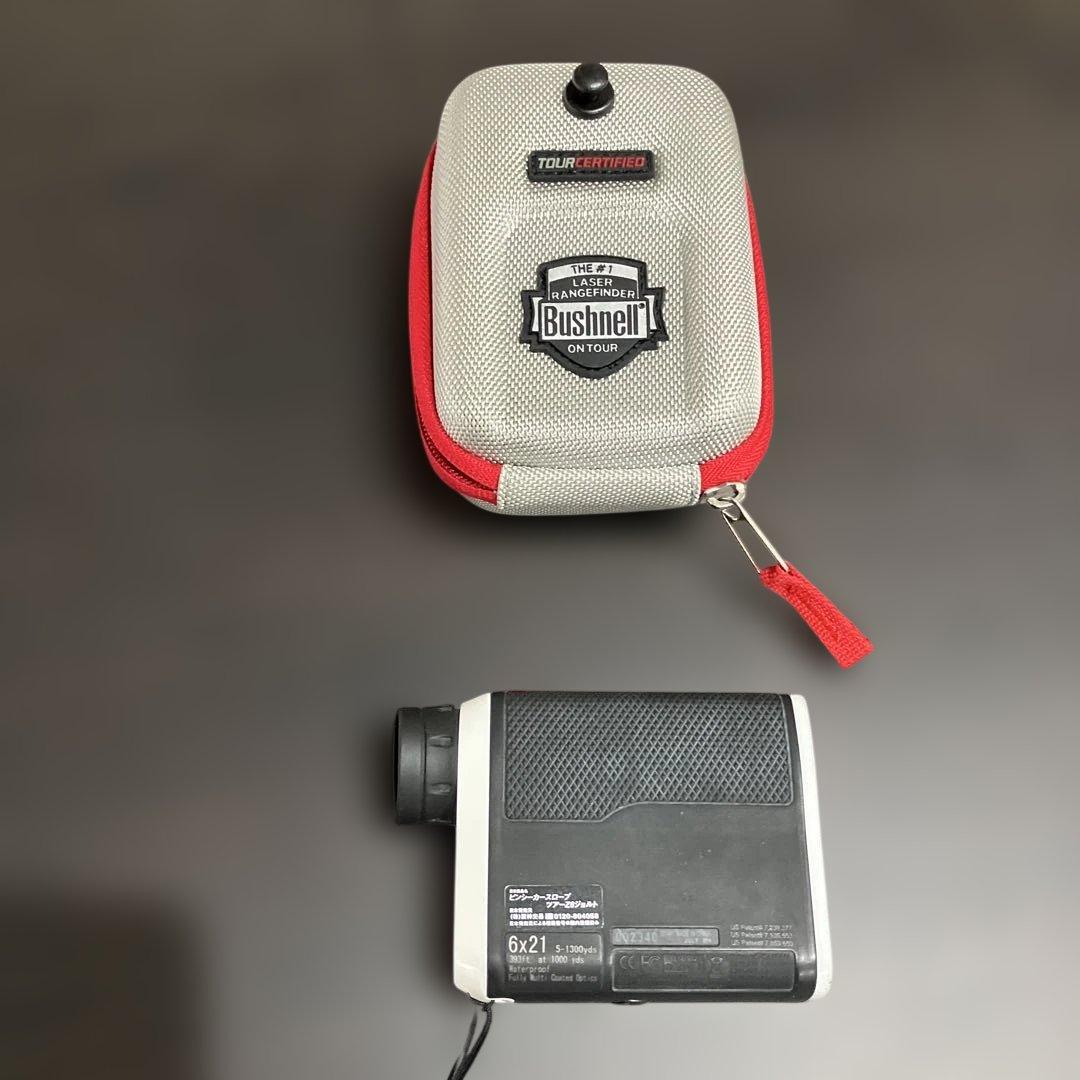Bushnell 6x21 ゴルフ用距離計 ケース付き