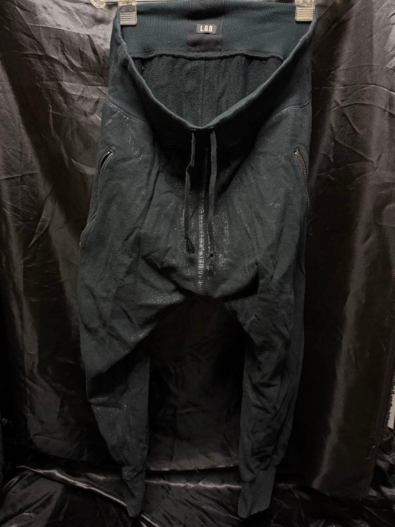 LGB コーティングスウェットサルエルパンツ