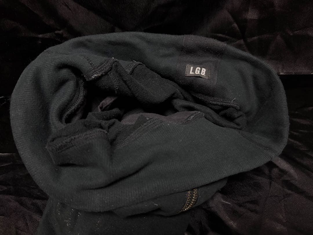 LGB コーティングスウェットサルエルパンツ