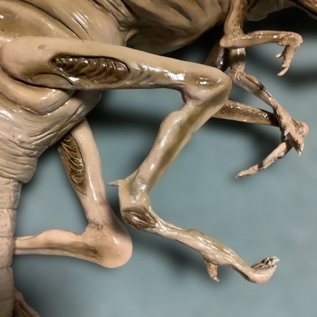 エイリアン★ソフビ★ガレージキット★クイーンチェストバスター★ALIEN★完成品