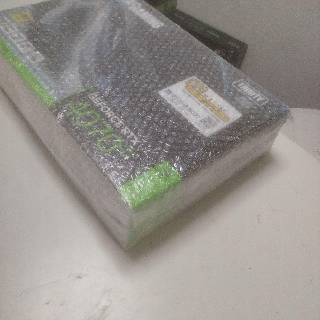 【未開封】【メーカー保証有】ZOTAC GEFORCE RTX 4070Ti