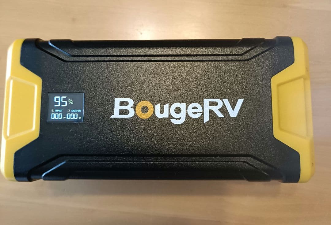 BougeRV ポータブル電源 220Wh シガーソケットAC電源コード付