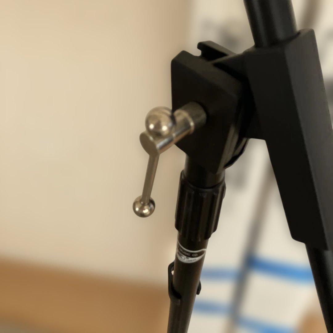 【新品未使用】マイクスタンド 2本 2way式（ストレート＆ブーム）