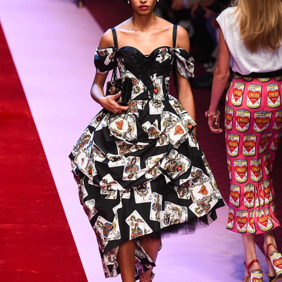 【新品、未使用】dolce&gabbana希少！オリジナル柄トランプ　確実正規品