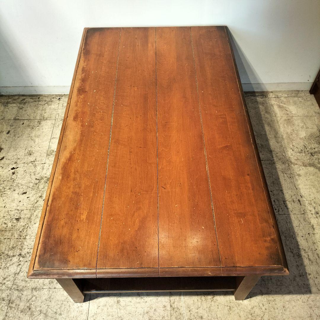 M♦ヴィンテージ　ETHAN ALLEN　ローテーブル　センターテーブル