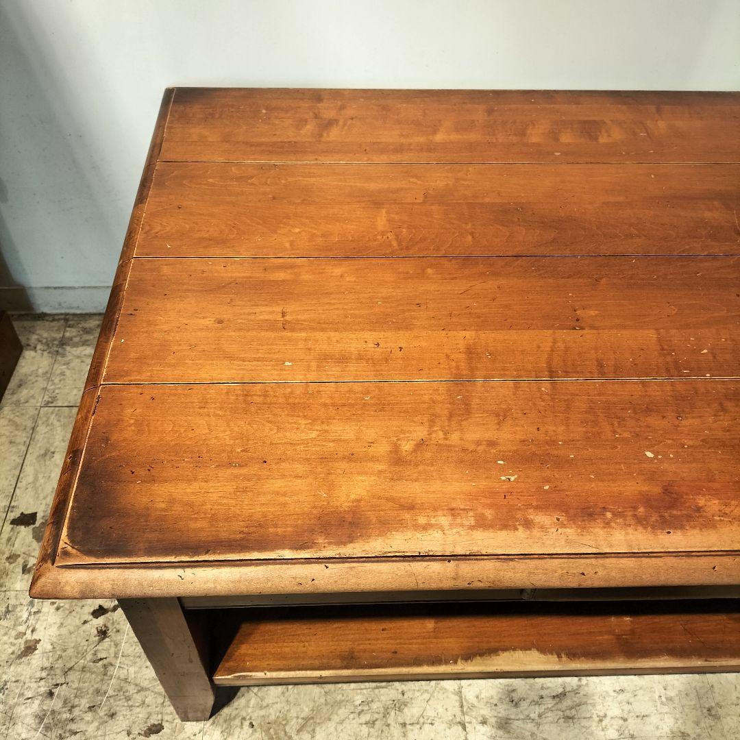 M♦ヴィンテージ　ETHAN ALLEN　ローテーブル　センターテーブル