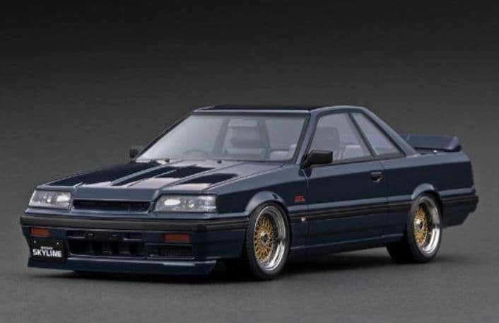 1/ 18　スカイライン GTS-R (R31) Blue Black
