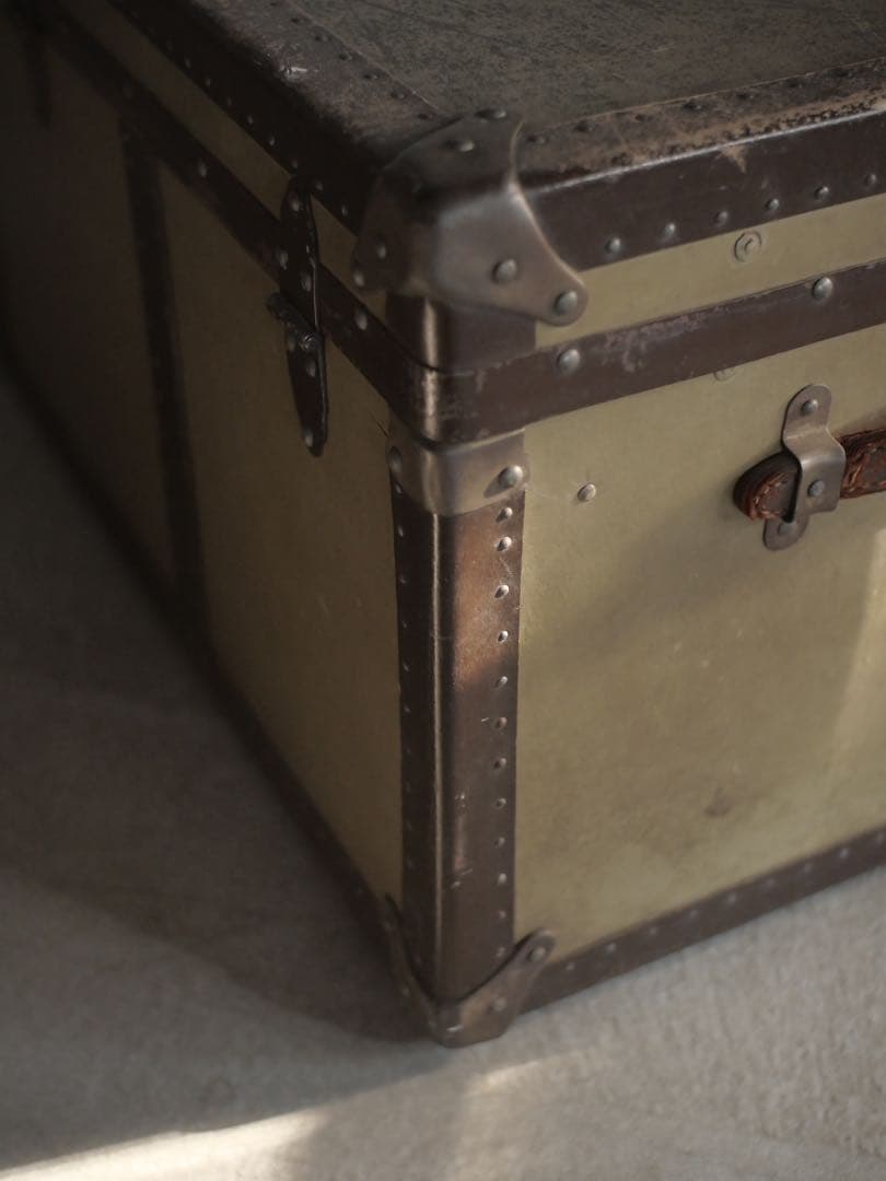 トランクケース　トランク　旅行　鞄　机　古家具　古道具　アンティーク　昭和レトロ