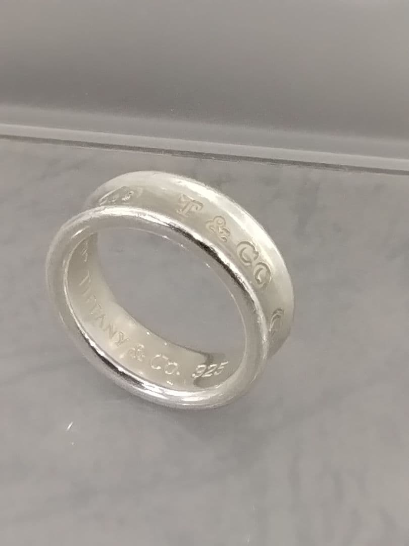 TIFFANY　ナローリング　シルバーリング　#13　　中古品