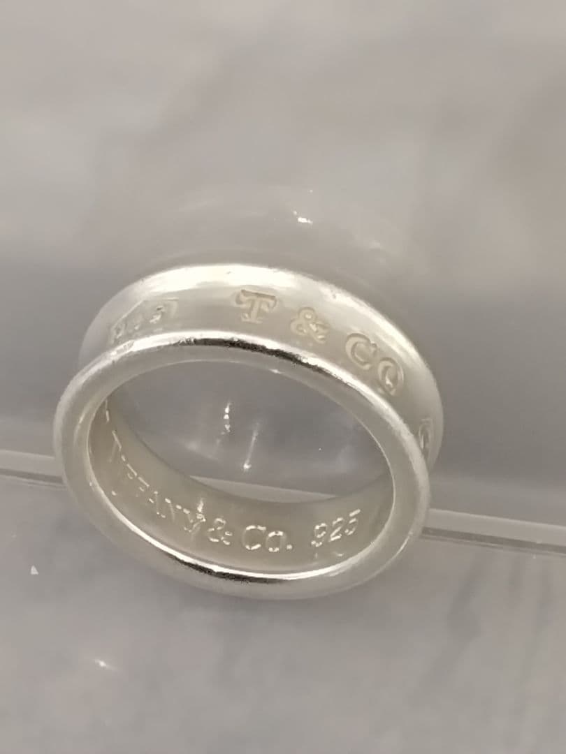 TIFFANY　ナローリング　シルバーリング　#13　　中古品