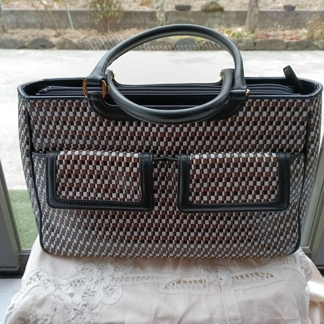 印傳屋ボストンバッグ 甲州印傳屋