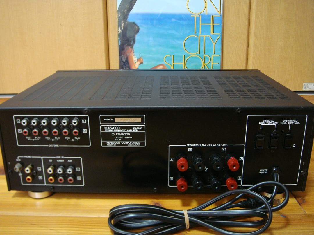 整備済 KENWOOD ケンウッド プリメインアンプ KA-880D