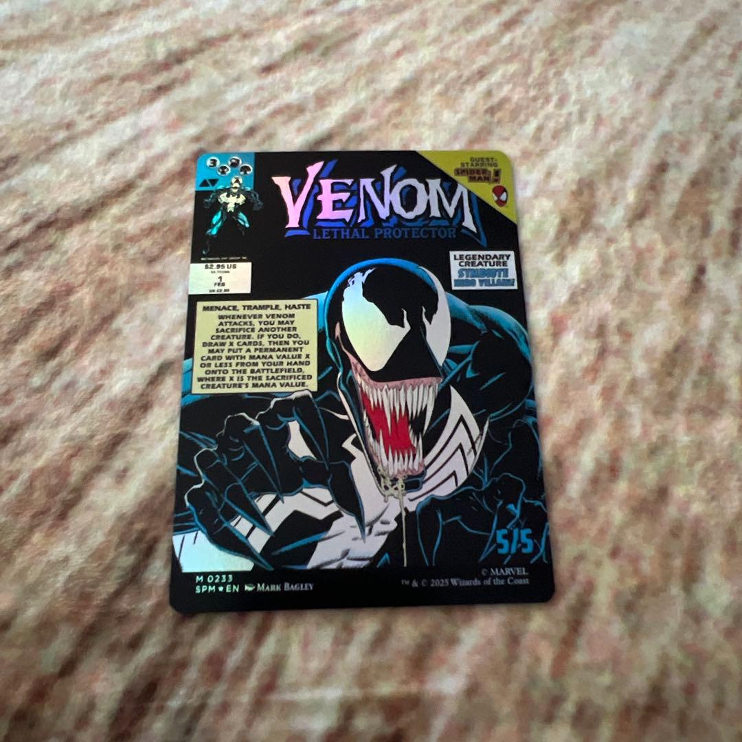 最安値 MTG エディ・ブロック / ヴェノム　クラシックコミック　FOIL