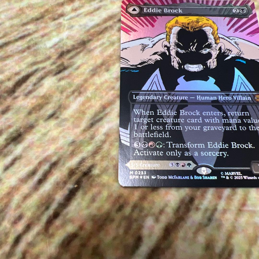 最安値 MTG エディ・ブロック / ヴェノム　クラシックコミック　FOIL