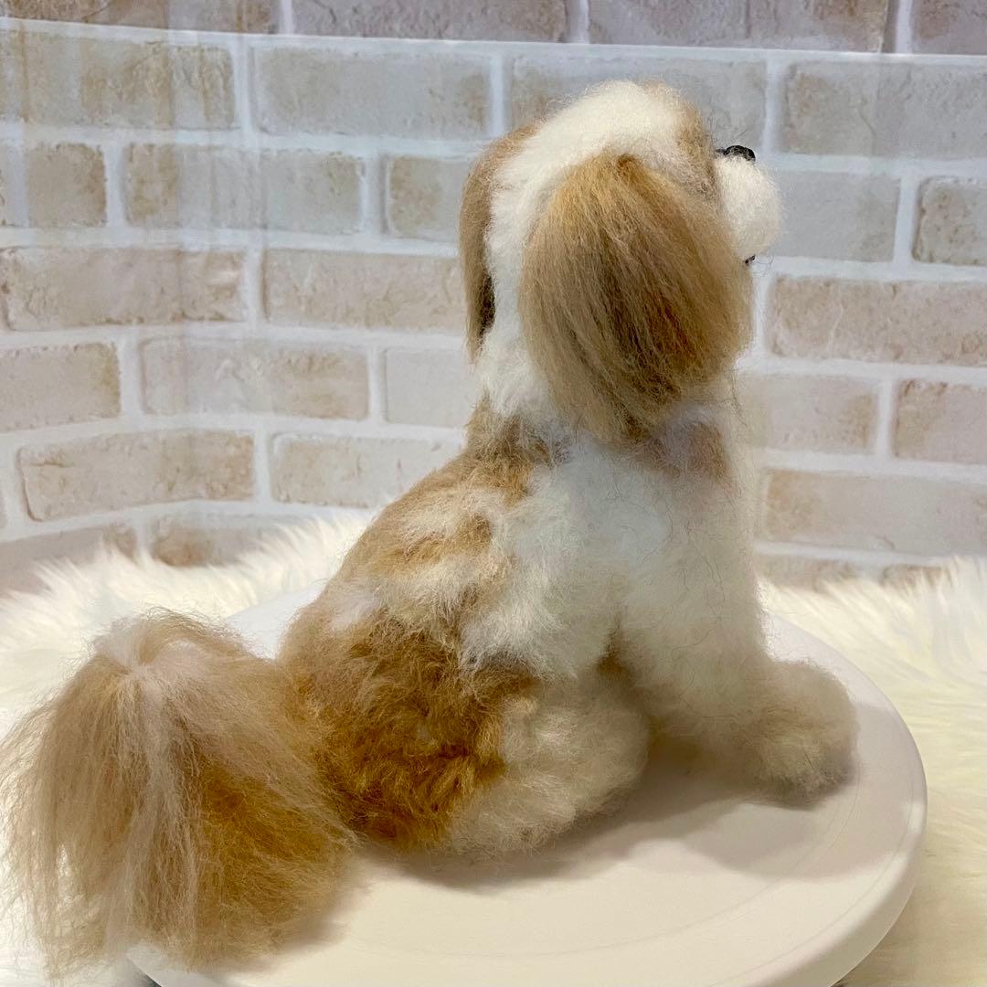 P*o様 シーズー　羊毛フェルト　momoichigo