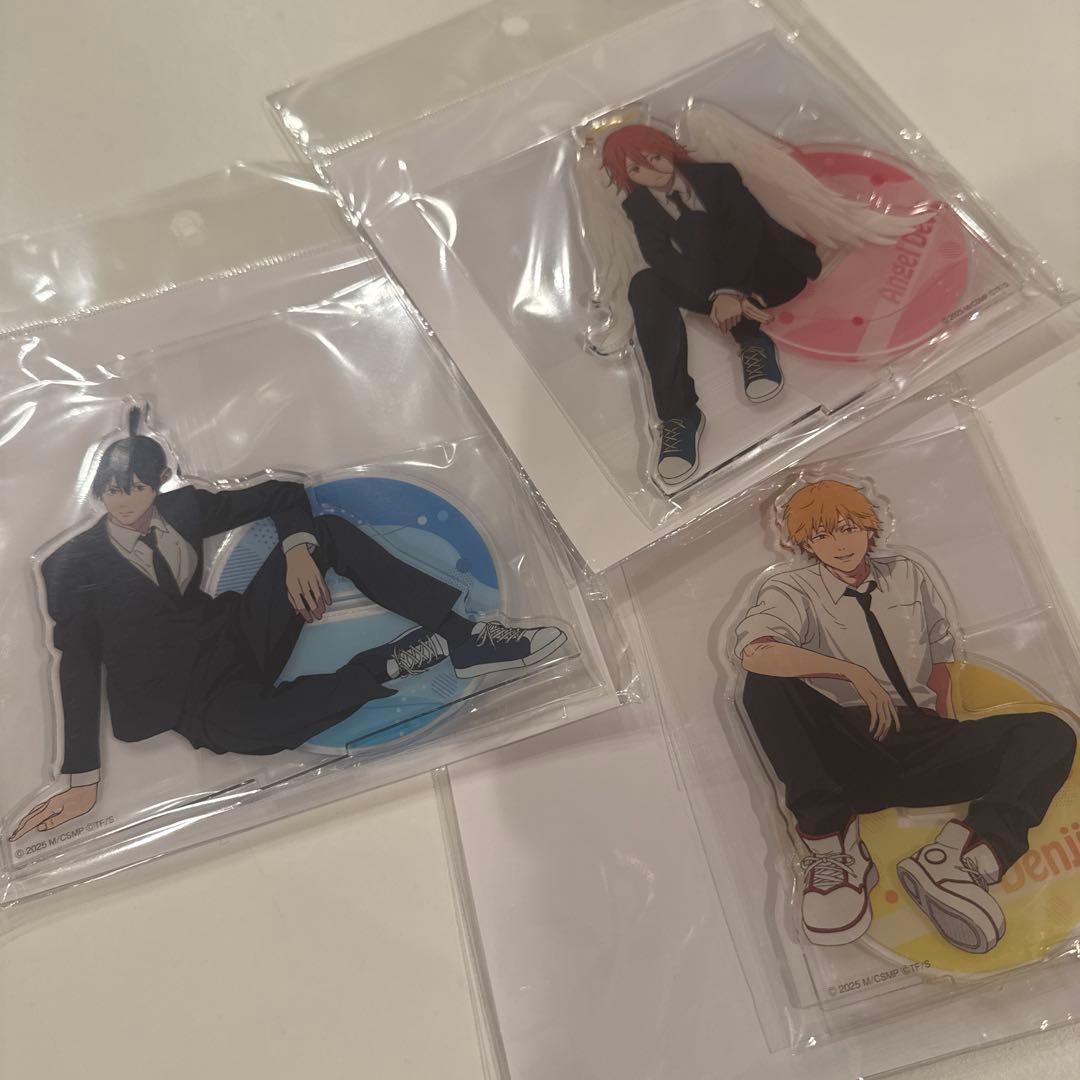 チェンソーマン　アクリルスタンド　デンジ　アキ　天使　3種セット