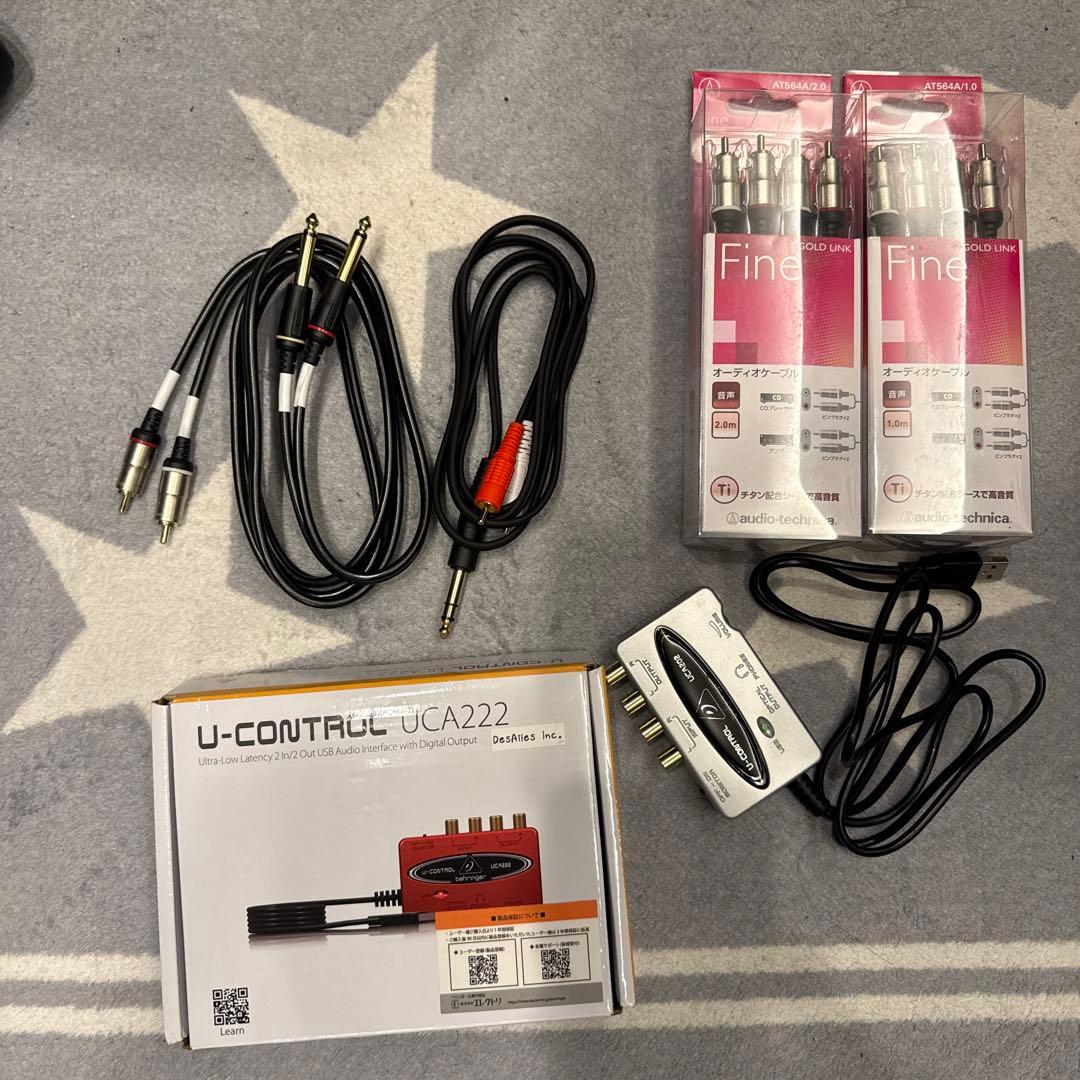 Behringer XENYX X2222USB アナログミキサー配信セット付き