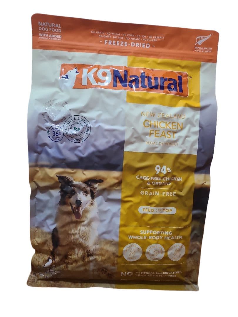 K9natural（K9ナチュラル）【チキン・フィースト】　3.6kg